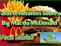 Fatos revoltantes Sobre o Big Mac do McDonald