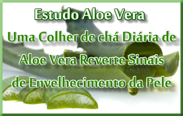 aloe vera anti envelhecimento da pele