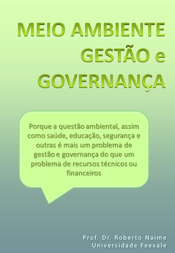 meio ambiente, gestão e governança