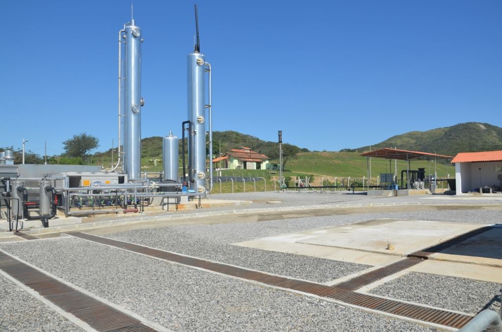 Usina de Tratamento de Biogás do Aterro Dois Arcos, em São Pedro da Aldeia, RJ