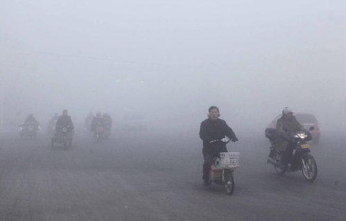 China: neblina tóxica, conhecida como 'smog',